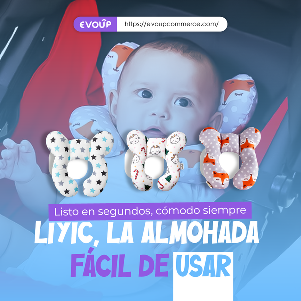 ®LIYIC | Almohada de apoyo para bebés