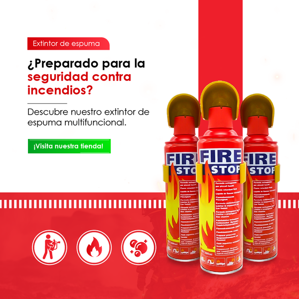 ®FIRE STOP | Extintor de llamas
